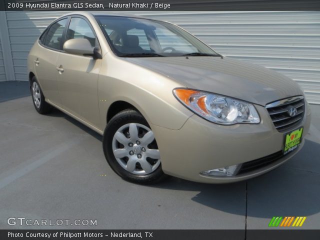 2009 Hyundai Elantra GLS Sedan in Natural Khaki