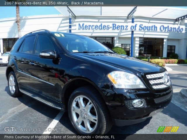 2007 Mercedes-Benz ML 350 4Matic in Black
