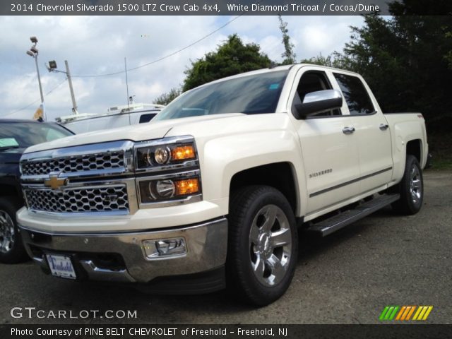 2014 Chevrolet Silverado 1500 LTZ Crew Cab 4x4 in White Diamond Tricoat