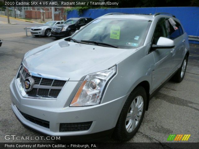 2010 Cadillac SRX 4 V6 AWD in Radiant Silver