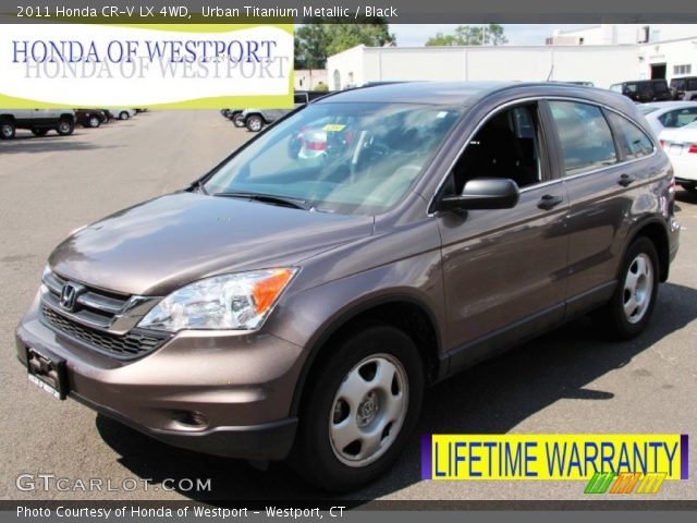 2011 Honda CR-V LX 4WD in Urban Titanium Metallic