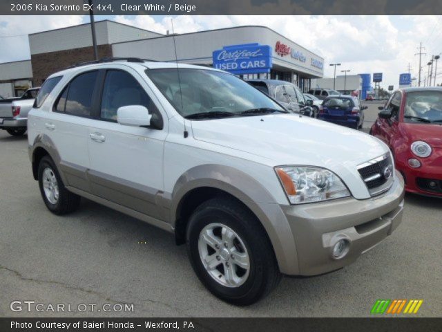 2006 Kia Sorento EX 4x4 in Clear White