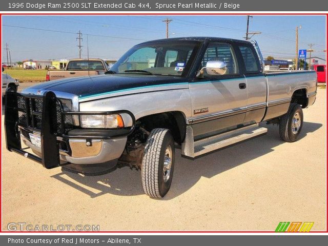 1996 Dodge Ram 2500 SLT Extended Cab 4x4 in Spruce Pearl Metallic