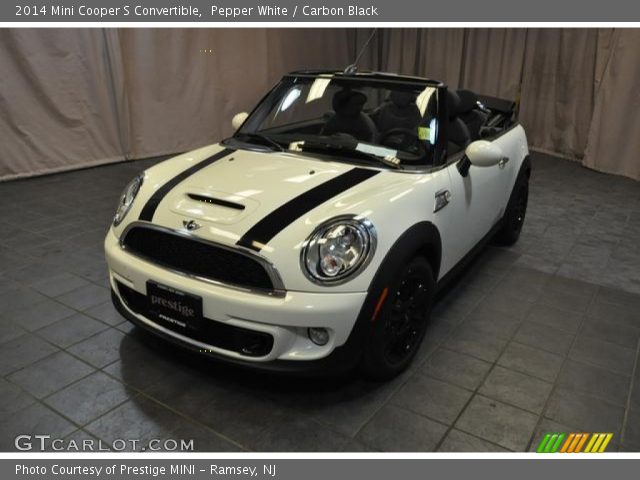 2014 Mini Cooper S Convertible in Pepper White