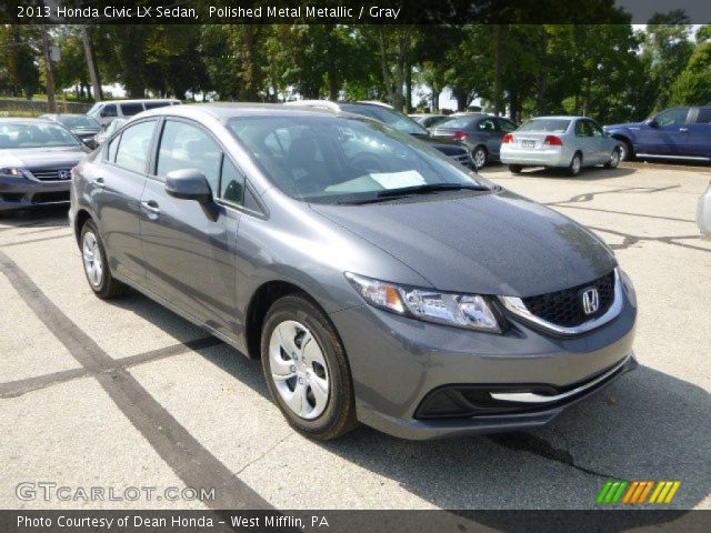 2013 Honda Civic LX Sedan in Polished Metal Metallic