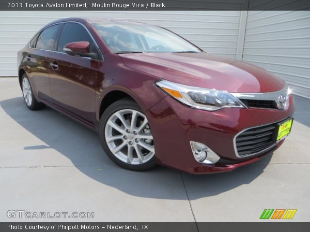 2013 Toyota Avalon Limited in Moulin Rouge Mica