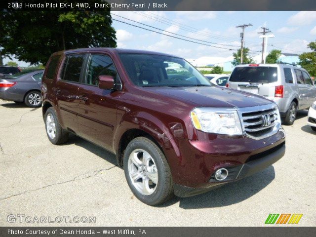 2013 Honda Pilot EX-L 4WD in Dark Cherry Pearl