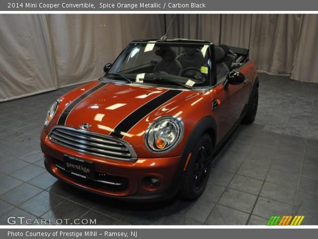 2014 Mini Cooper Convertible in Spice Orange Metallic