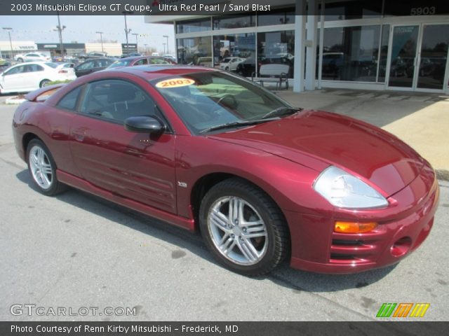 2003 Mitsubishi Eclipse GT Coupe in Ultra Red Pearl