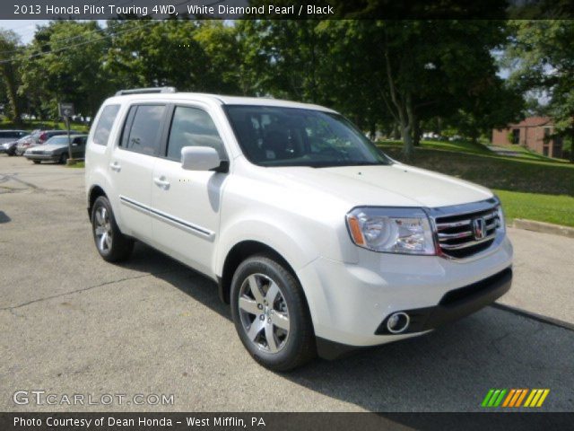 2013 Honda Pilot Touring 4WD in White Diamond Pearl