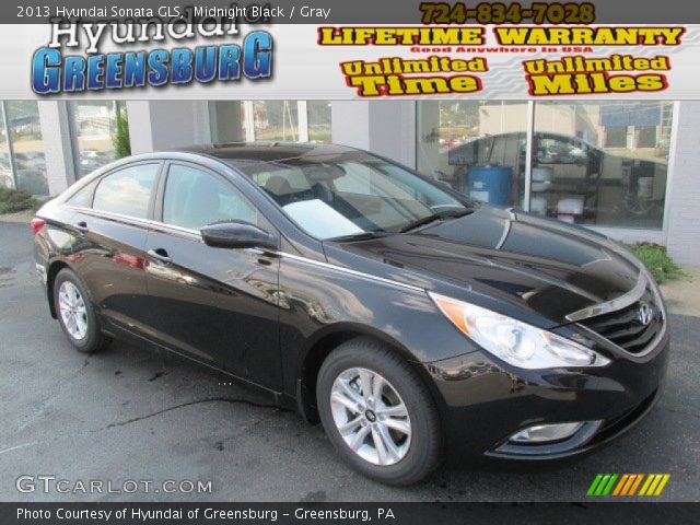 2013 Hyundai Sonata GLS in Midnight Black