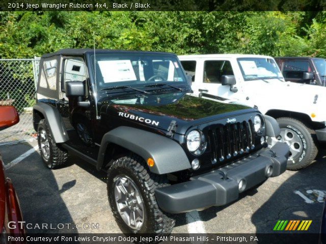 2014 Jeep Wrangler Rubicon 4x4 in Black