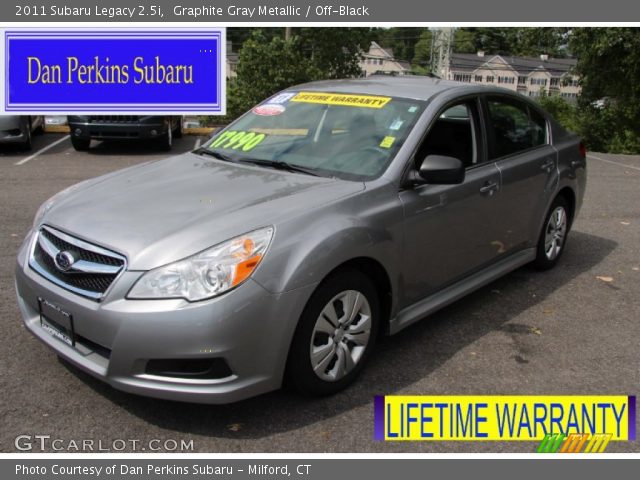 2011 Subaru Legacy 2.5i in Graphite Gray Metallic