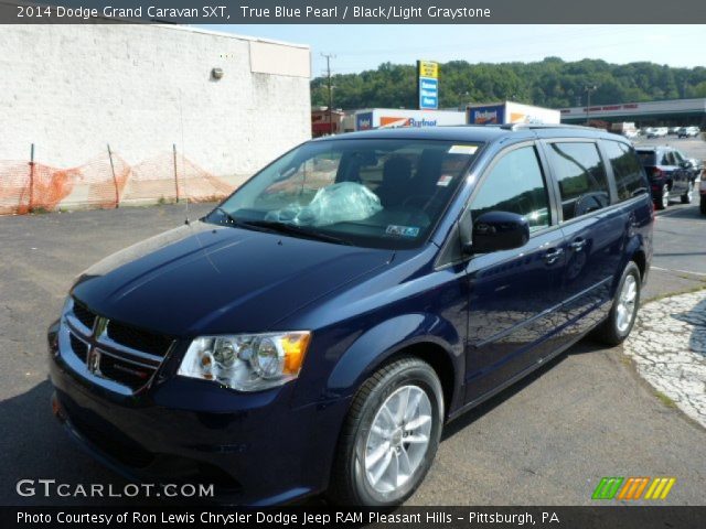 2014 Dodge Grand Caravan SXT in True Blue Pearl