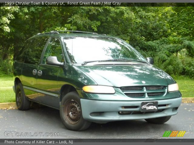 1999 Chrysler Town & Country LX in Forest Green Pearl