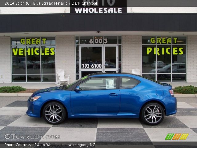 2014 Scion tC  in Blue Streak Metallic