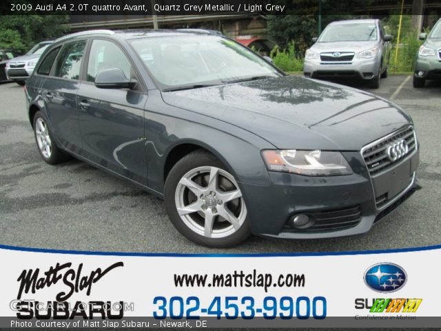 2009 Audi A4 2.0T quattro Avant in Quartz Grey Metallic