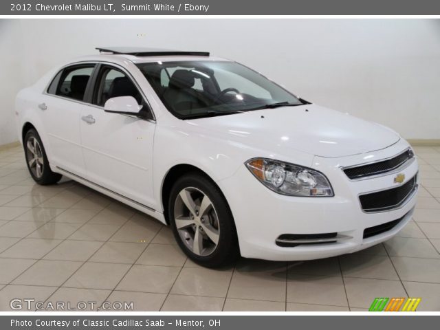 2012 Chevrolet Malibu LT in Summit White