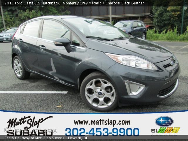 2011 Ford Fiesta SES Hatchback in Monterey Grey Metallic