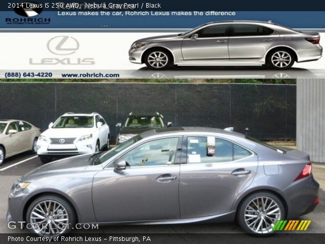 2014 Lexus IS 250 AWD in Nebula Gray Pearl