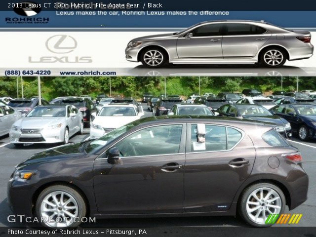 2013 Lexus CT 200h Hybrid in Fire Agate Pearl