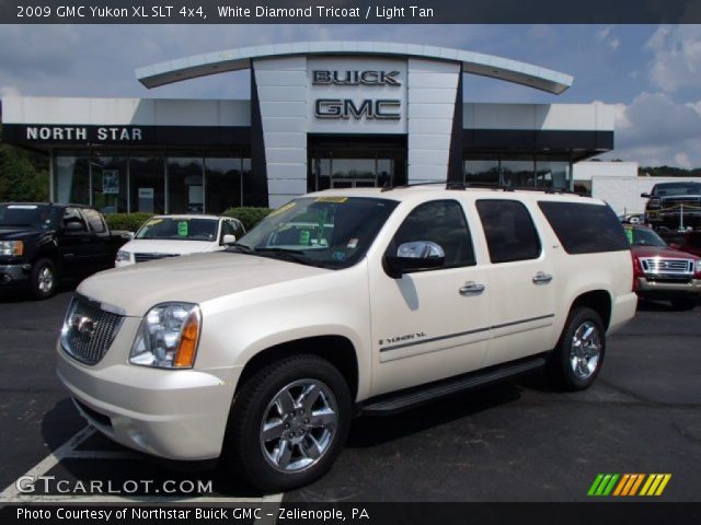 2009 GMC Yukon XL SLT 4x4 in White Diamond Tricoat