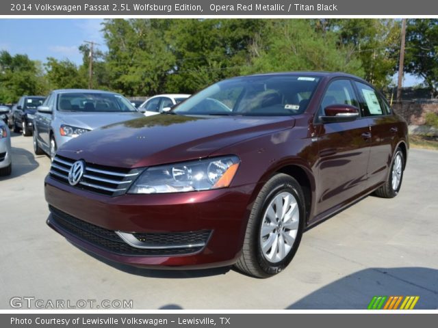 2014 Volkswagen Passat 2.5L Wolfsburg Edition in Opera Red Metallic