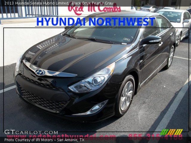 2013 Hyundai Sonata Hybrid Limited in Black Onyx Pearl