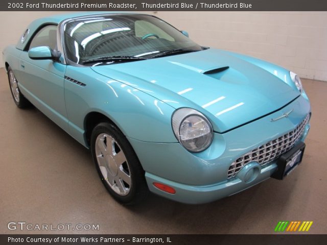2002 Ford Thunderbird Premium Roadster in Thunderbird Blue