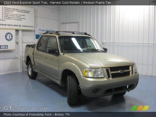 2002 Ford Explorer Sport Trac  in Harvest Gold Metallic