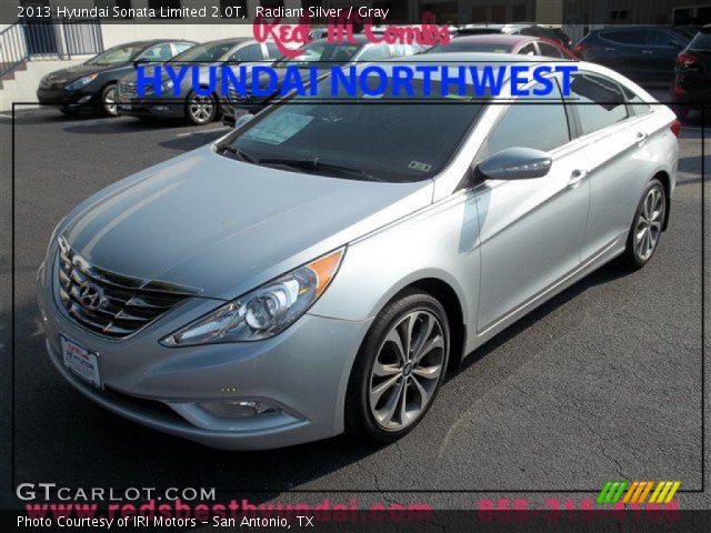 2013 Hyundai Sonata Limited 2.0T in Radiant Silver