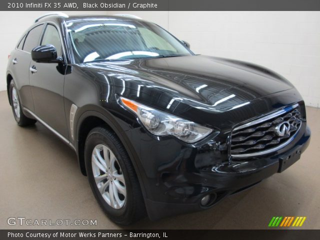 2010 Infiniti FX 35 AWD in Black Obsidian