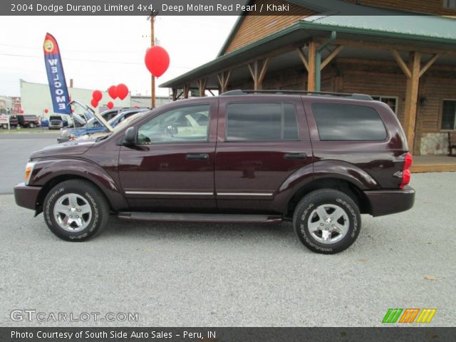 2004 Dodge Durango Limited 4x4 in Deep Molten Red Pearl