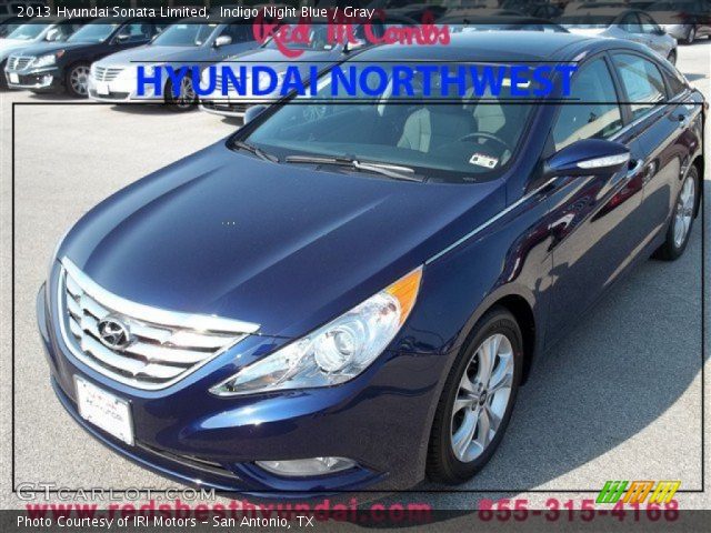 2013 Hyundai Sonata Limited in Indigo Night Blue