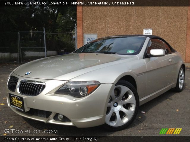 2005 BMW 6 Series 645i Convertible in Mineral Silver Metallic