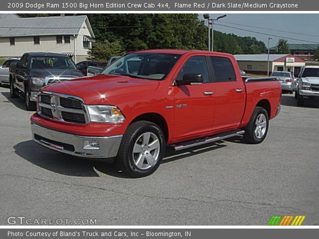 2009 Dodge Ram 1500 Big Horn Edition Crew Cab 4x4 in Flame Red