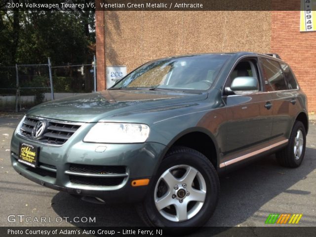 2004 Volkswagen Touareg V6 in Venetian Green Metallic