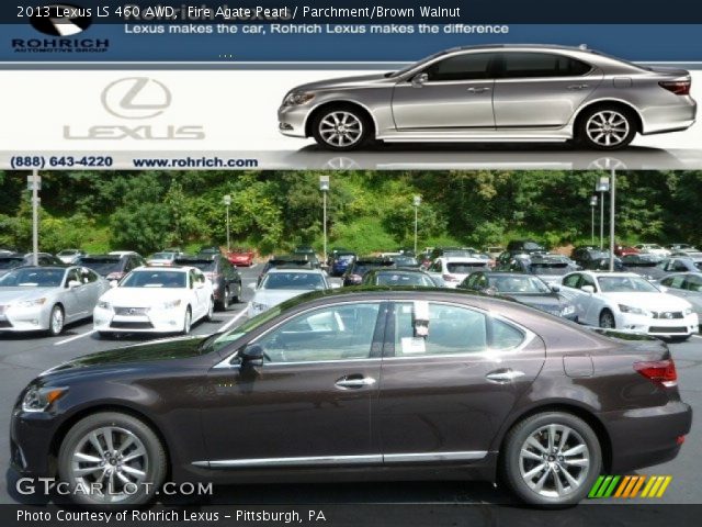 2013 Lexus LS 460 AWD in Fire Agate Pearl
