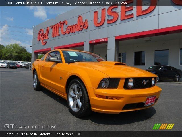 2008 Ford Mustang GT Premium Coupe in Grabber Orange