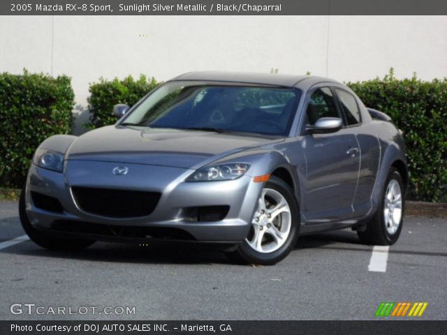 2005 Mazda RX-8 Sport in Sunlight Silver Metallic