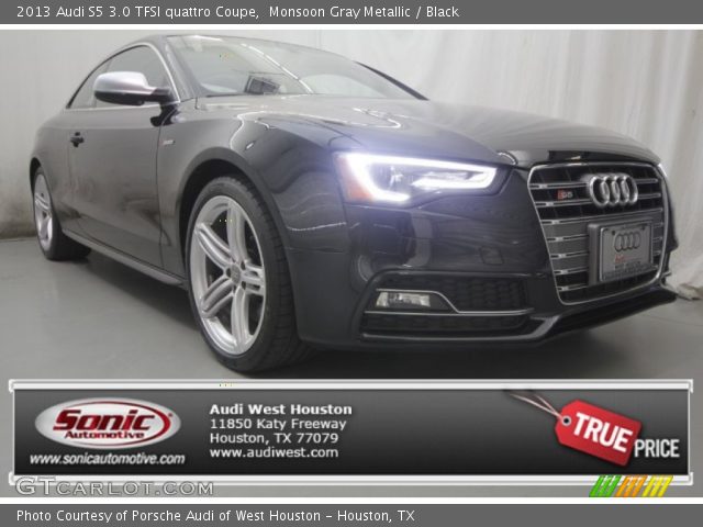 2013 Audi S5 3.0 TFSI quattro Coupe in Monsoon Gray Metallic