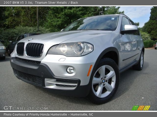 2007 BMW X5 3.0si in Titanium Silver Metallic