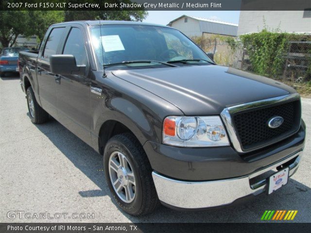 2007 Ford F150 XLT SuperCrew in Dark Shadow Grey Metallic