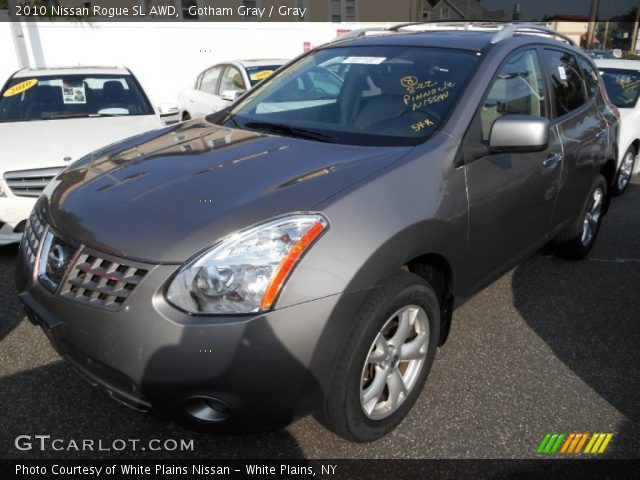 2010 Nissan Rogue SL AWD in Gotham Gray