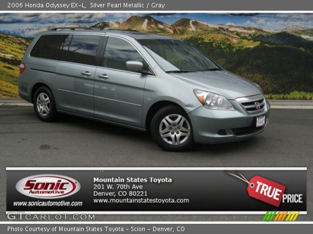 2006 Honda Odyssey EX-L in Silver Pearl Metallic