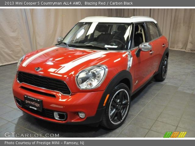 2013 Mini Cooper S Countryman ALL4 AWD in Blazing Red