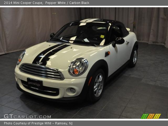 2014 Mini Cooper Coupe in Pepper White