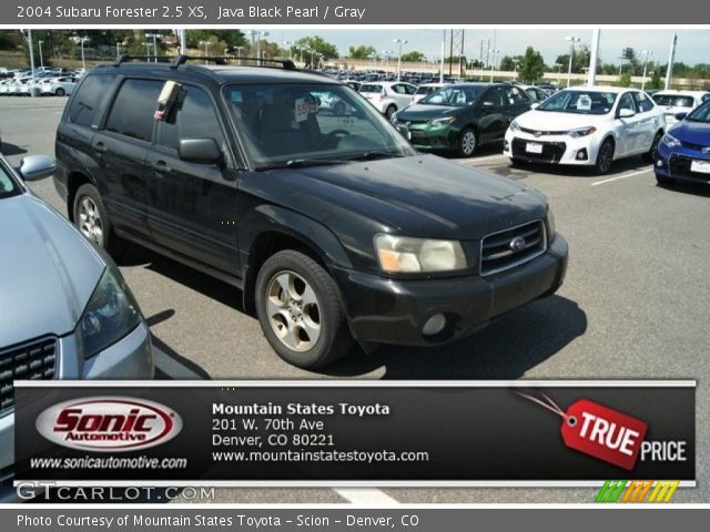 2004 Subaru Forester 2.5 XS in Java Black Pearl