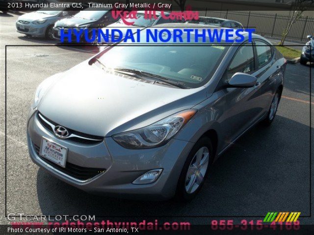 2013 Hyundai Elantra GLS in Titanium Gray Metallic