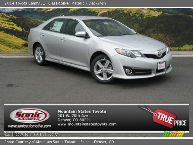 2014 Toyota Camry SE in Classic Silver Metallic
